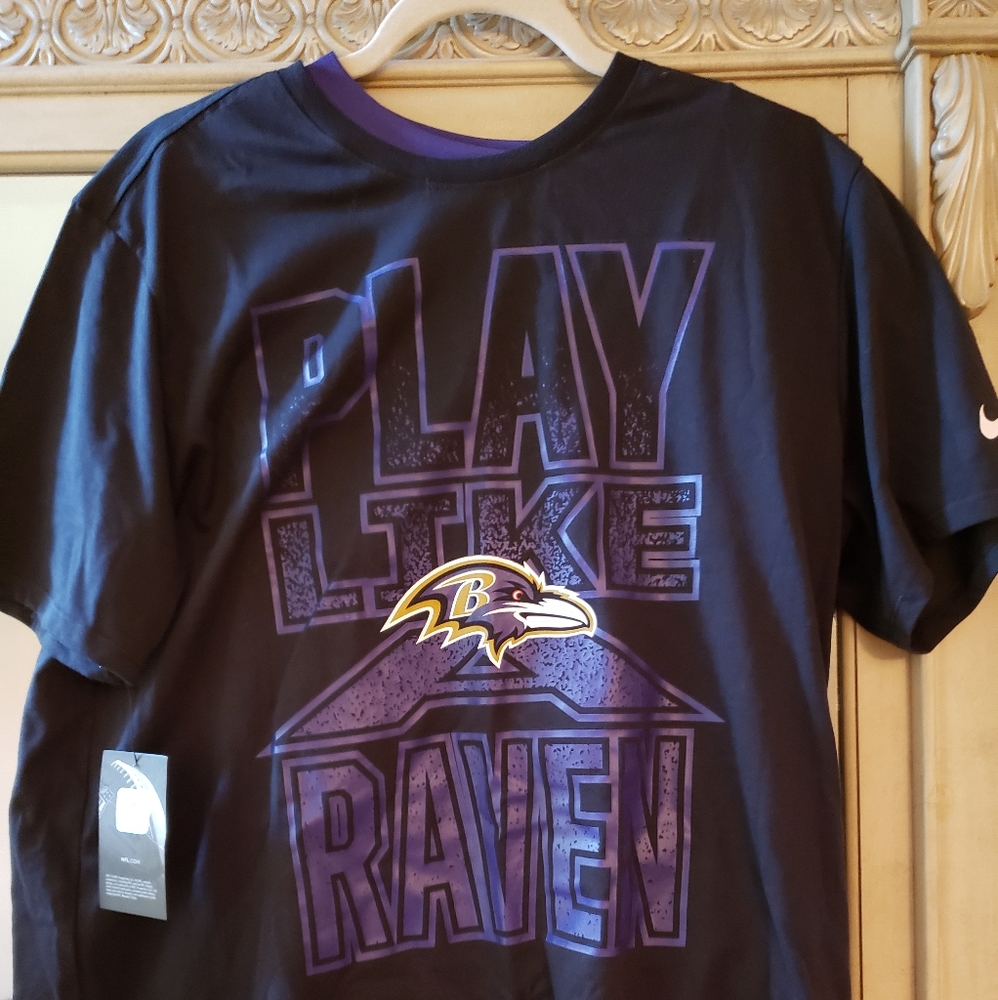 Black XL Baltimore Ravens T Shirt